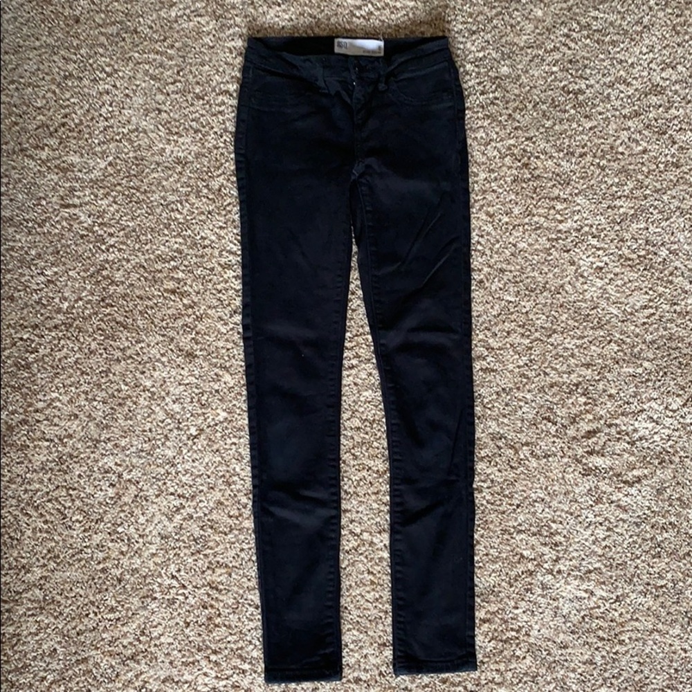 RSQ Black Skinny Jean Jeggings - Size 0
